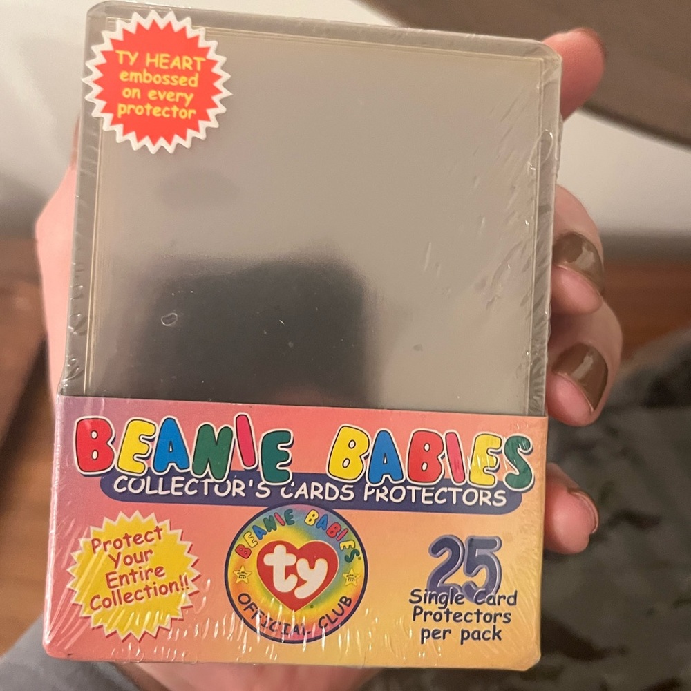 TY Beanie Babies Collector’s Card Protectors